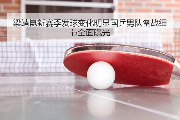 梁靖崑新赛季发球变化明显国乒男队备战细节全面曝光